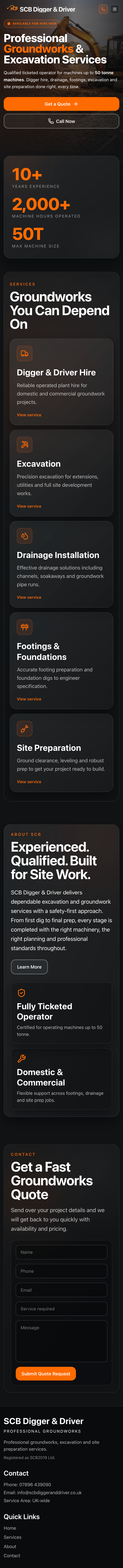 SCB development - scb site